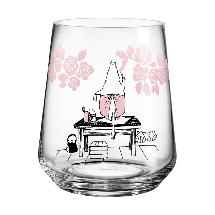 Mumin Originals Windlicht/Vase 17,5 cm - Roses - Muurla