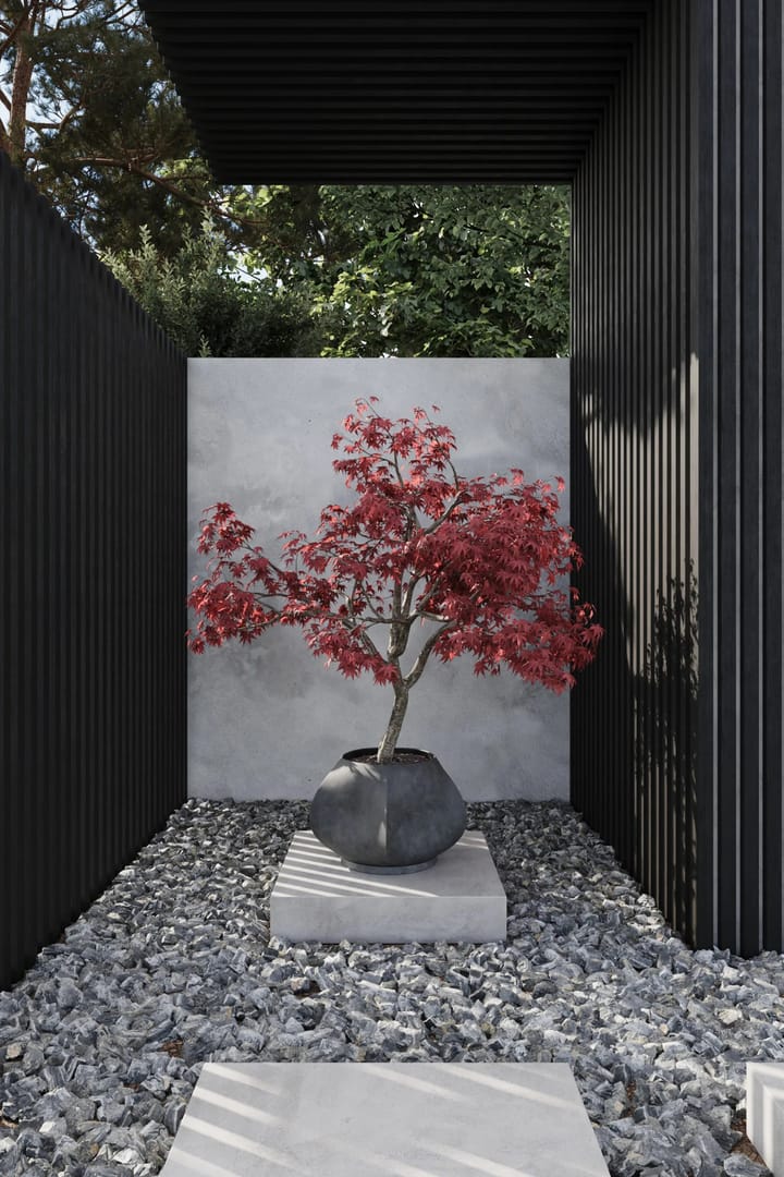 Arket Blumentopf big Ø64cm - Dark Grey - 101 Copenhagen