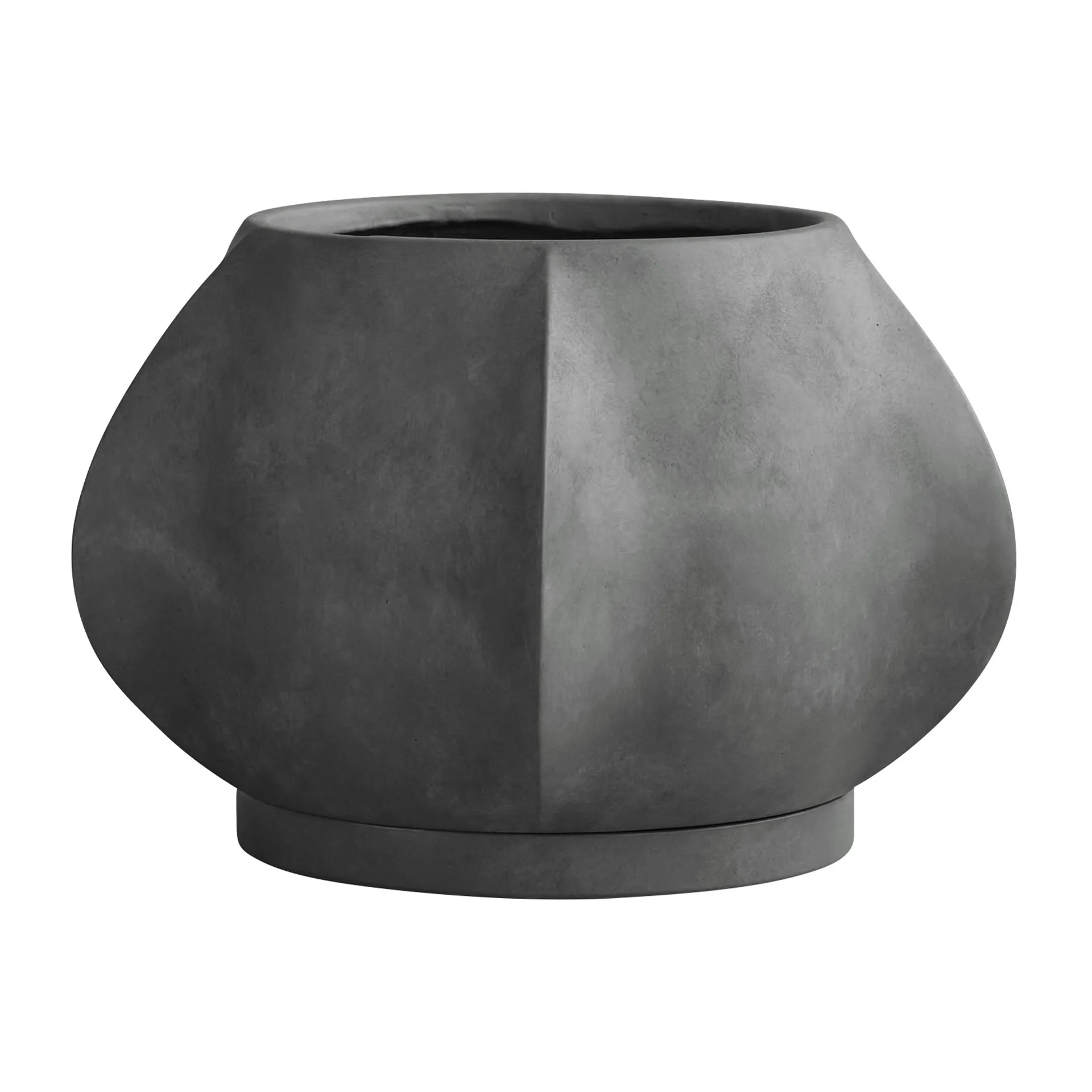 Arket Blumentopf mini Ø39,5cm, Dark Grey 101 Copenhagen