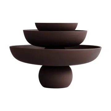 Baburu big Schale Ø43 cm - Chocolate brown - 101 Copenhagen
