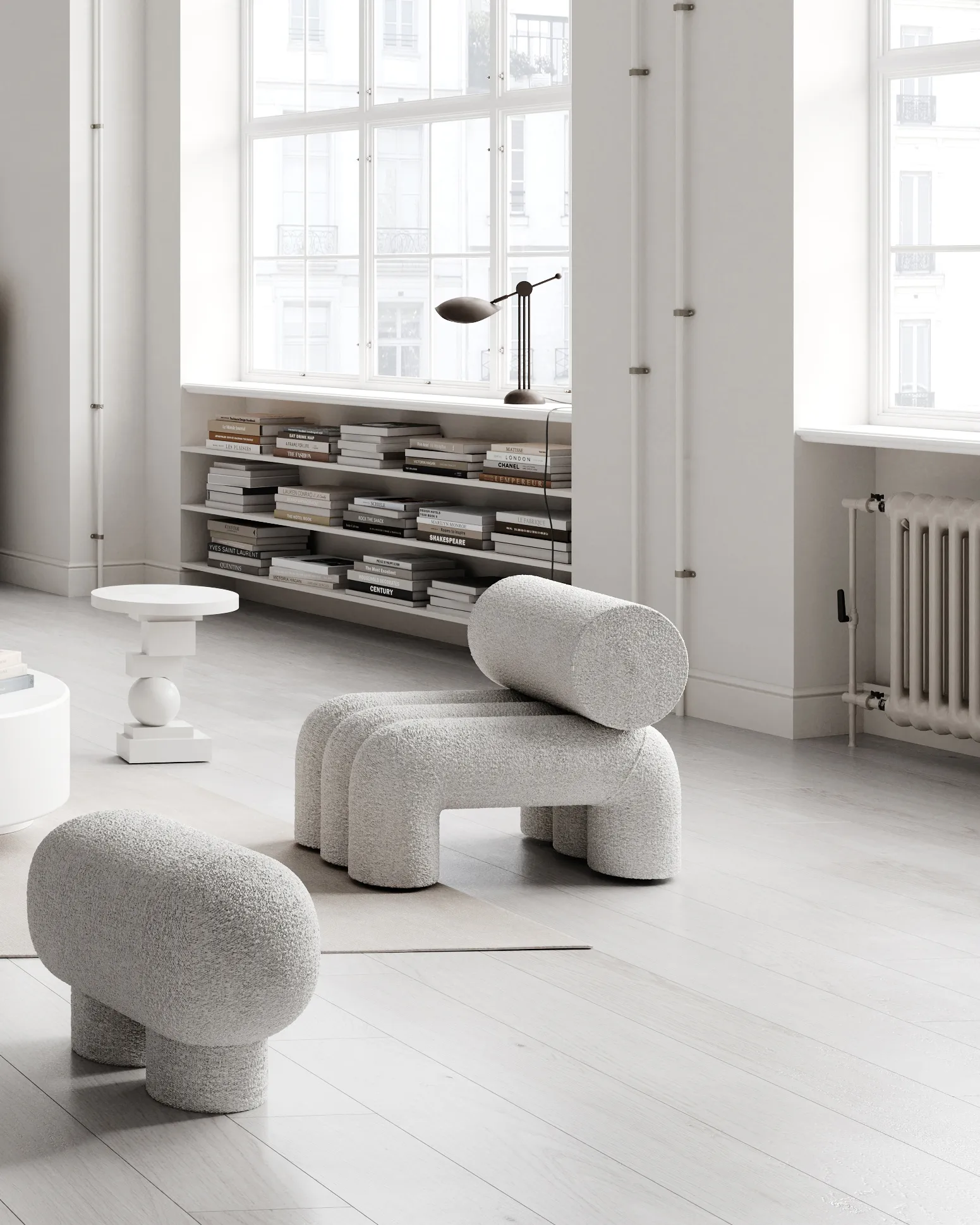 Big Foot Bank petit, Nubuck 101 Copenhagen