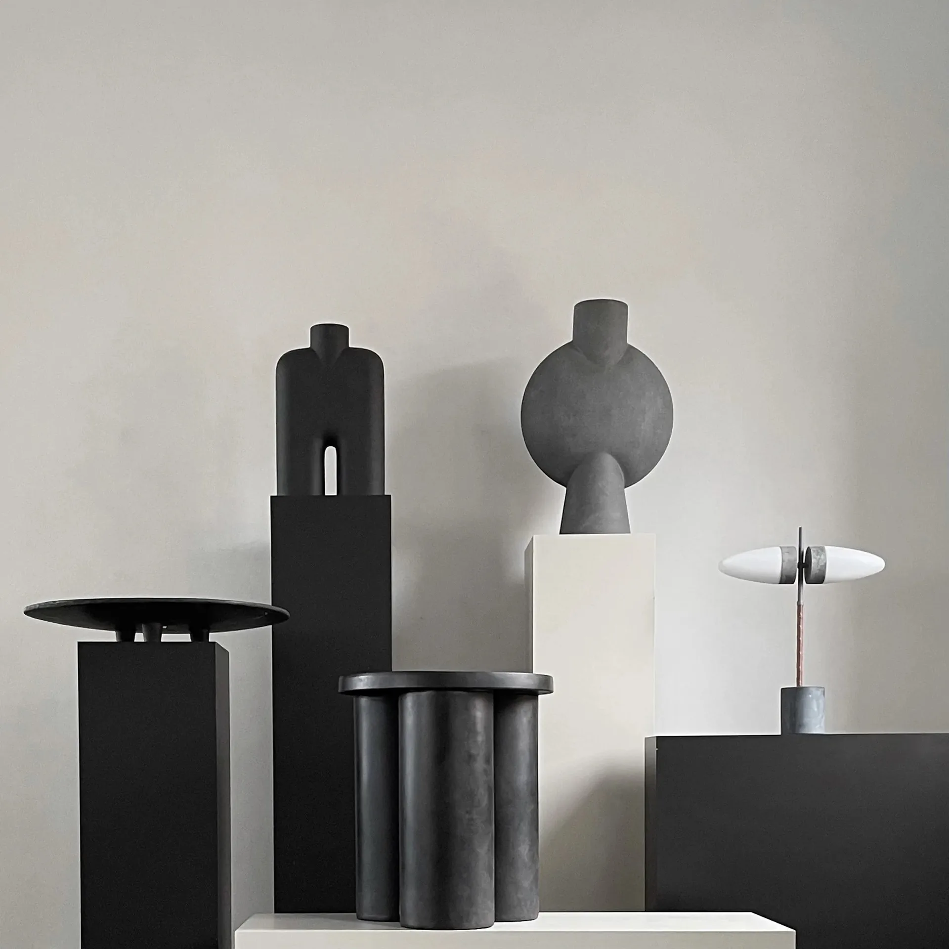 Big Foot Beistelltisch tall Ø45cm, Coffee 101 Copenhagen