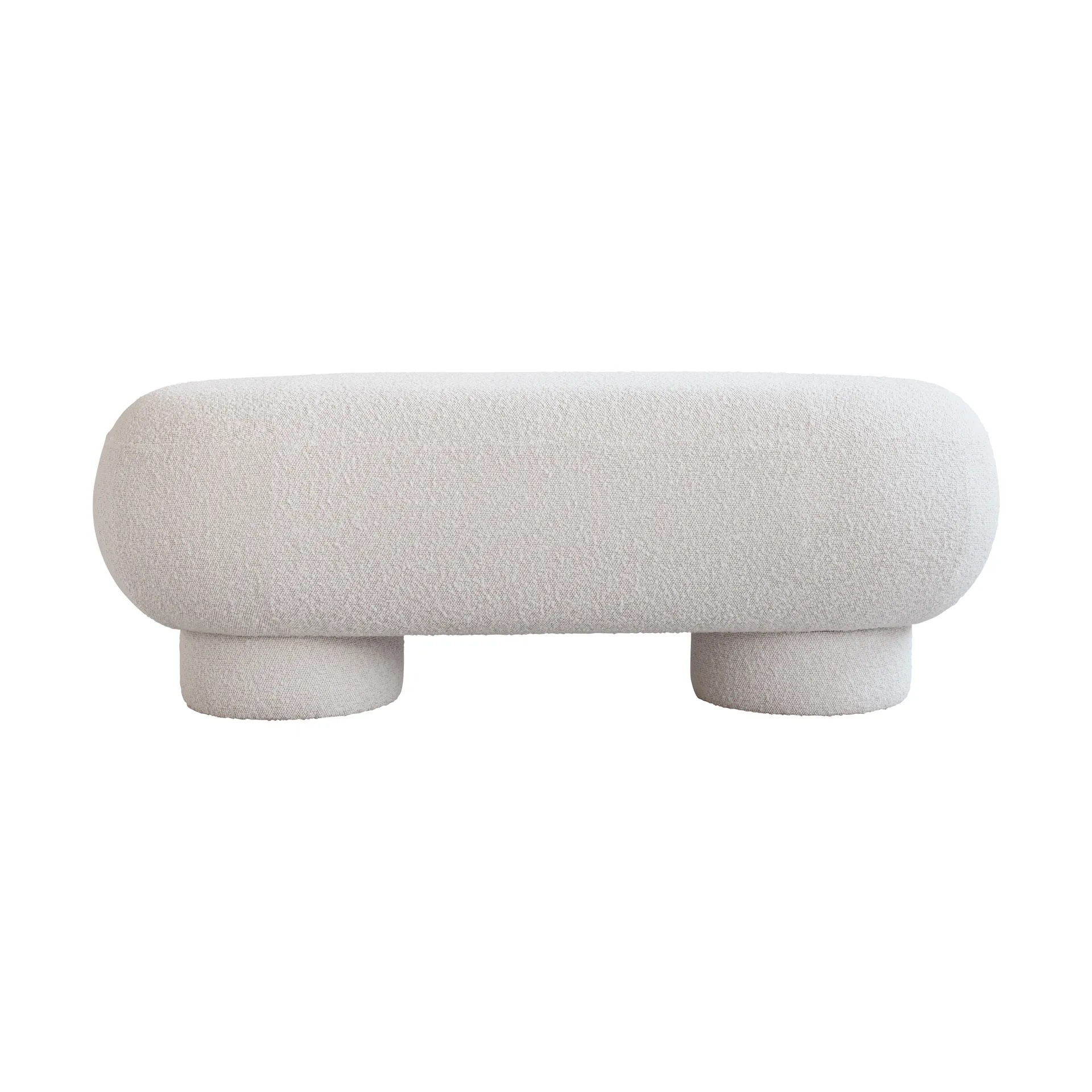 Big Foot petit Bank 120x44 cm, Bouclé 101 Copenhagen