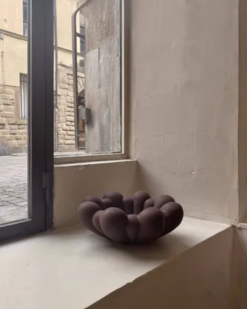 Bloom Rray Schale groß - Chocolate brown - 101 Copenhagen