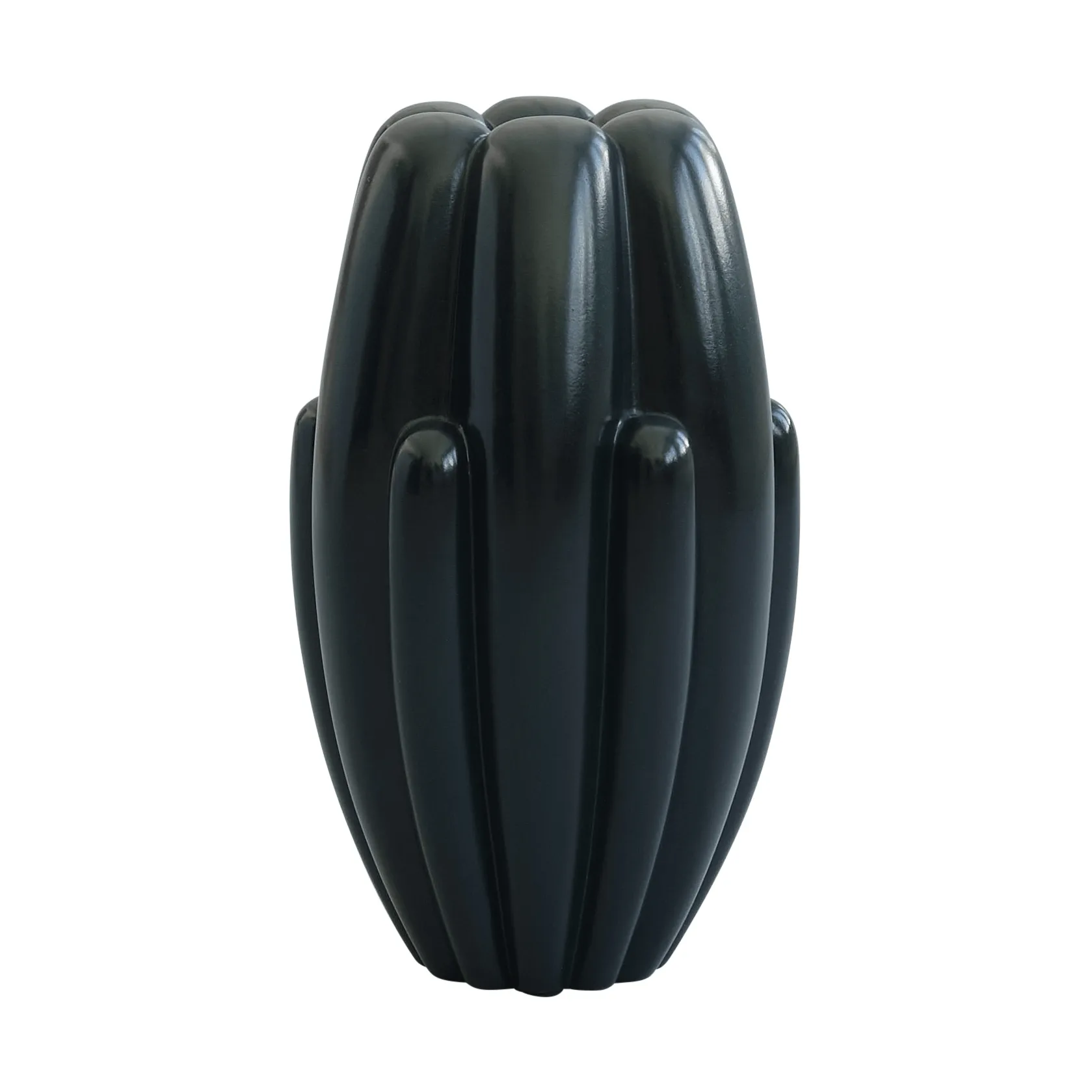 Bloom slim Vase mini 34x19,5 cm, Dark green 101 Copenhagen