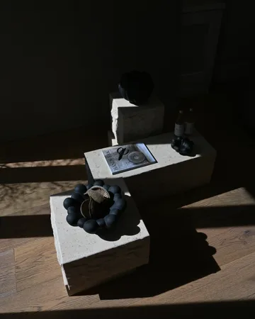 Bloom Tray Schale medio Ø28,5 cm - Black - 101 Copenhagen