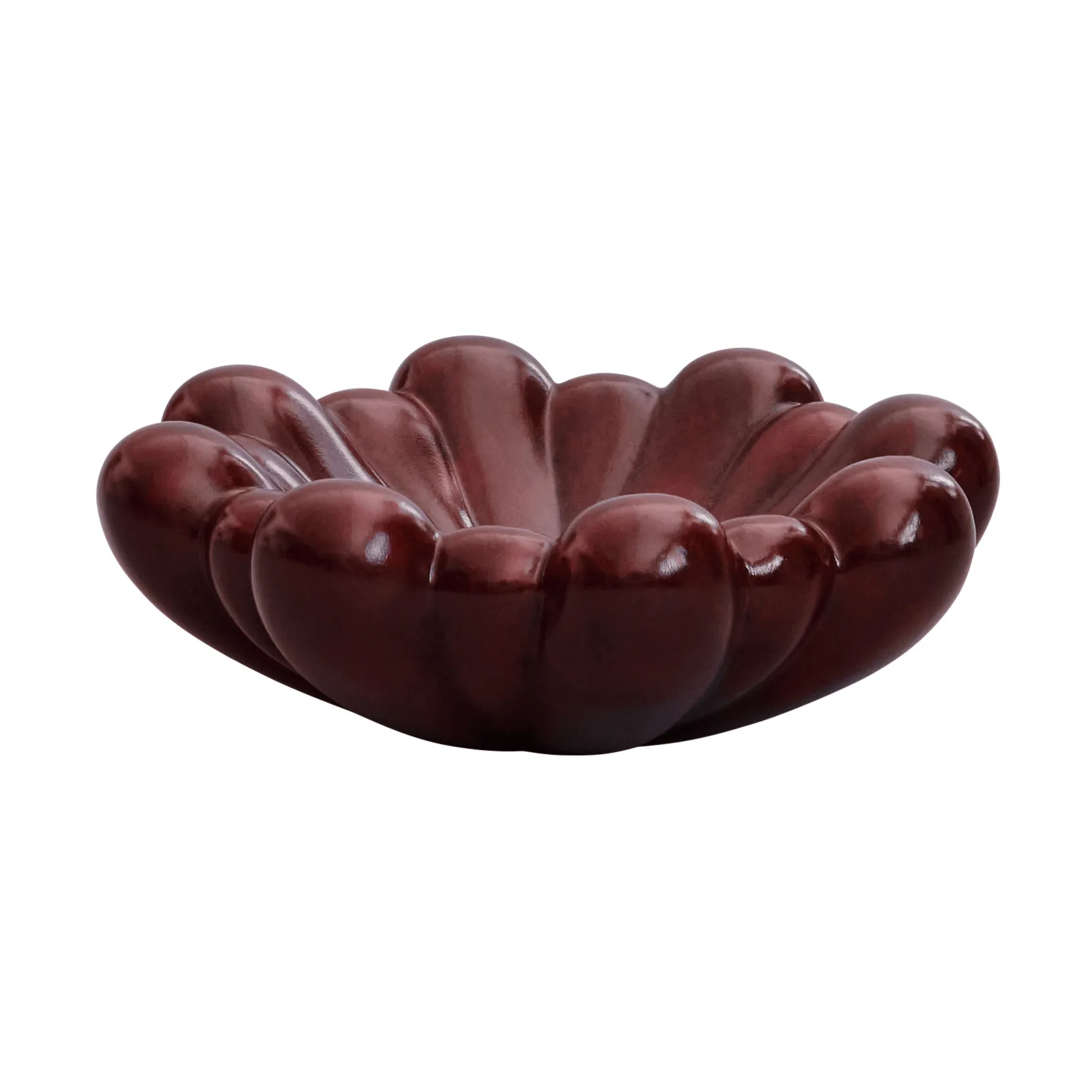 Bloom Tray Schale medio Ø28,5 cm, Maroon 101 Copenhagen