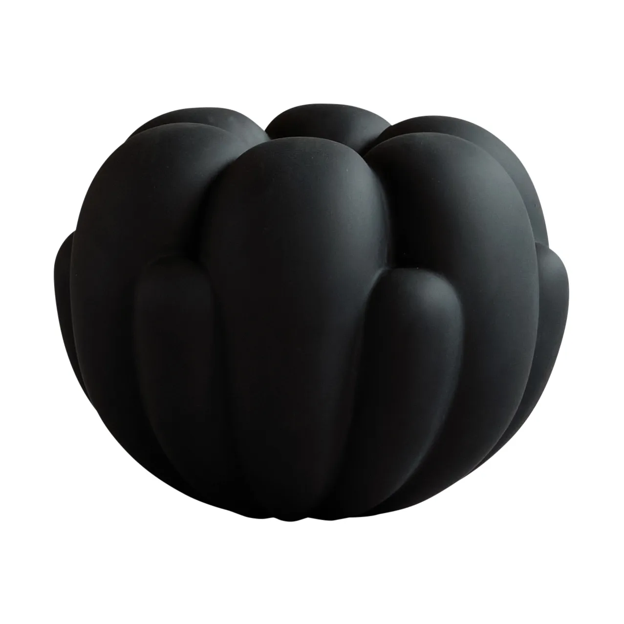 Bloom Vase petit 22,5x24 cm, Black 101 Copenhagen