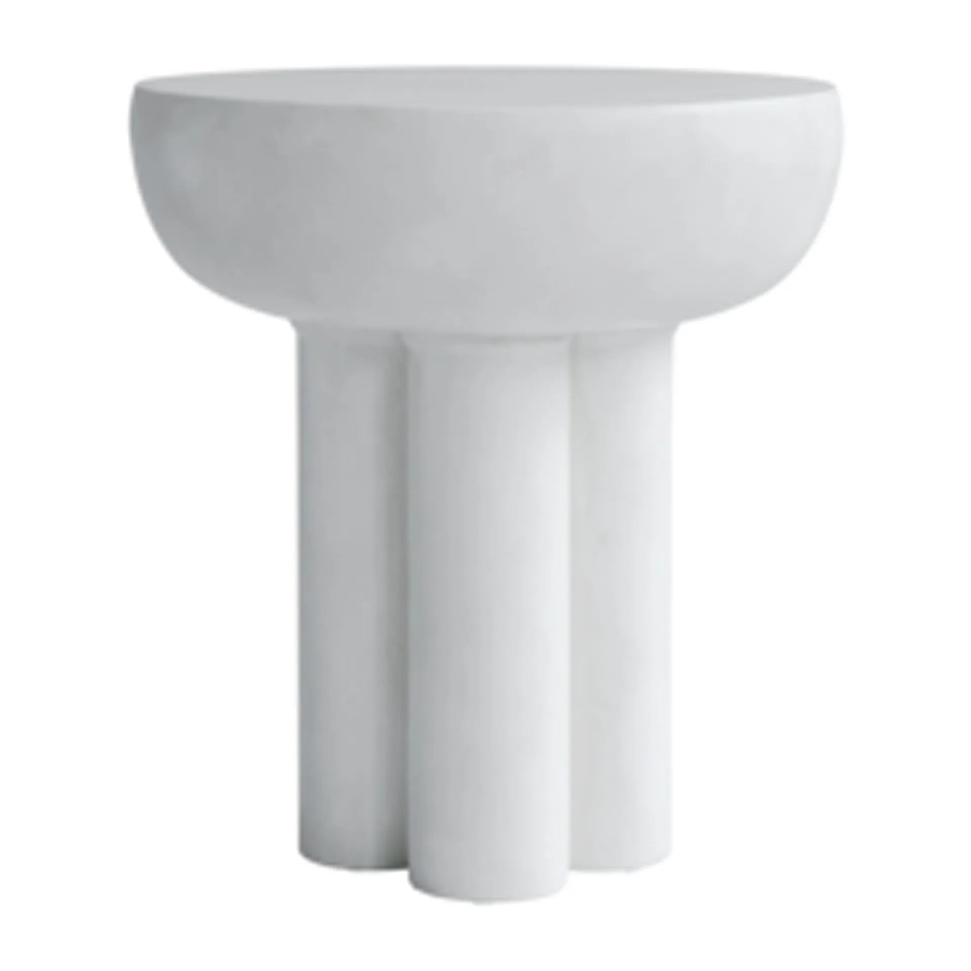 Crown Beistelltisch tall Ø45cm, Bone white 101 Copenhagen