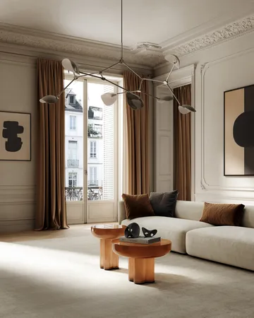 Crown Beistelltisch tall Ø45cm - Caramel - 101 Copenhagen