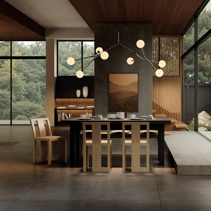Drop Chandelier Bulp Kronleuchter grande, Grau 101 Copenhagen