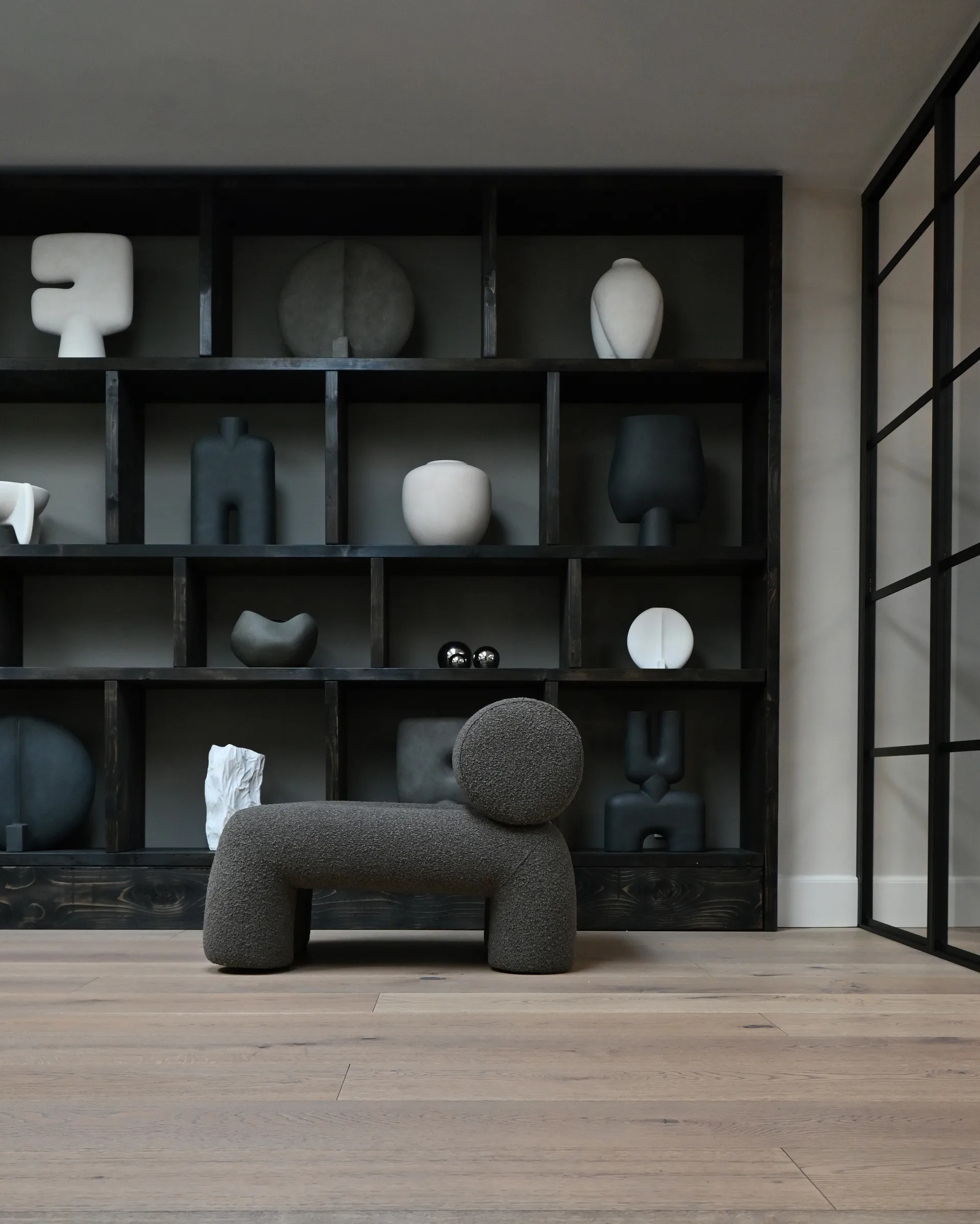 Foku Chair Loungesessel, Deep taupe 101 Copenhagen