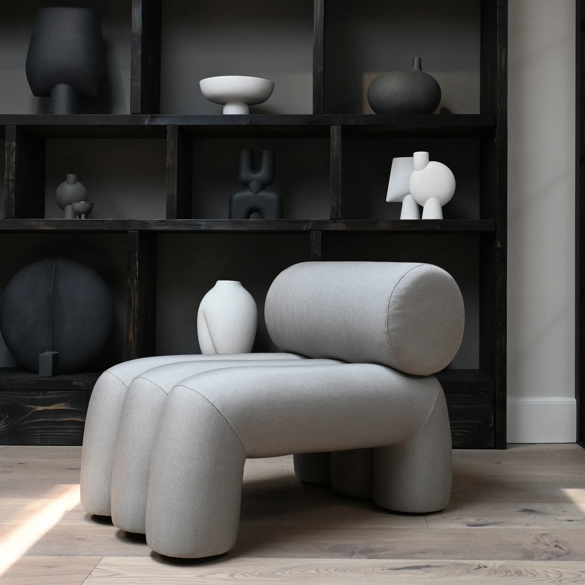 Foku Chair Loungesessel, Taupe 101 Copenhagen