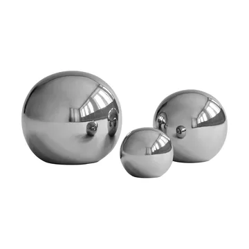 Gallery Balls Dekoration 3-teilig - Chrome - 101 Copenhagen