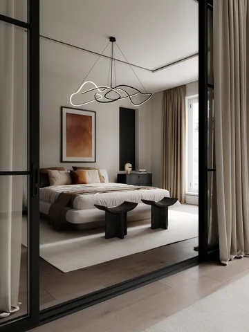 Ghost Chandelier Deckenleuchte big - Burned black - 101 Copenhagen