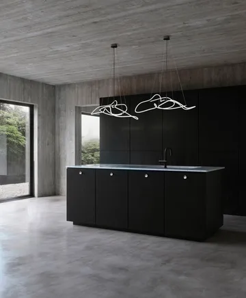 Ghost Chandelier mini Deckenleuchte - Burned black - 101 Copenhagen