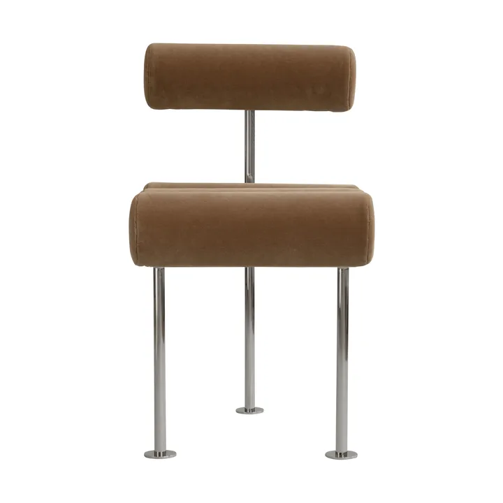 Hiro Dining Chair Stuhl - Stainless steel-desert - 101 Copenhagen