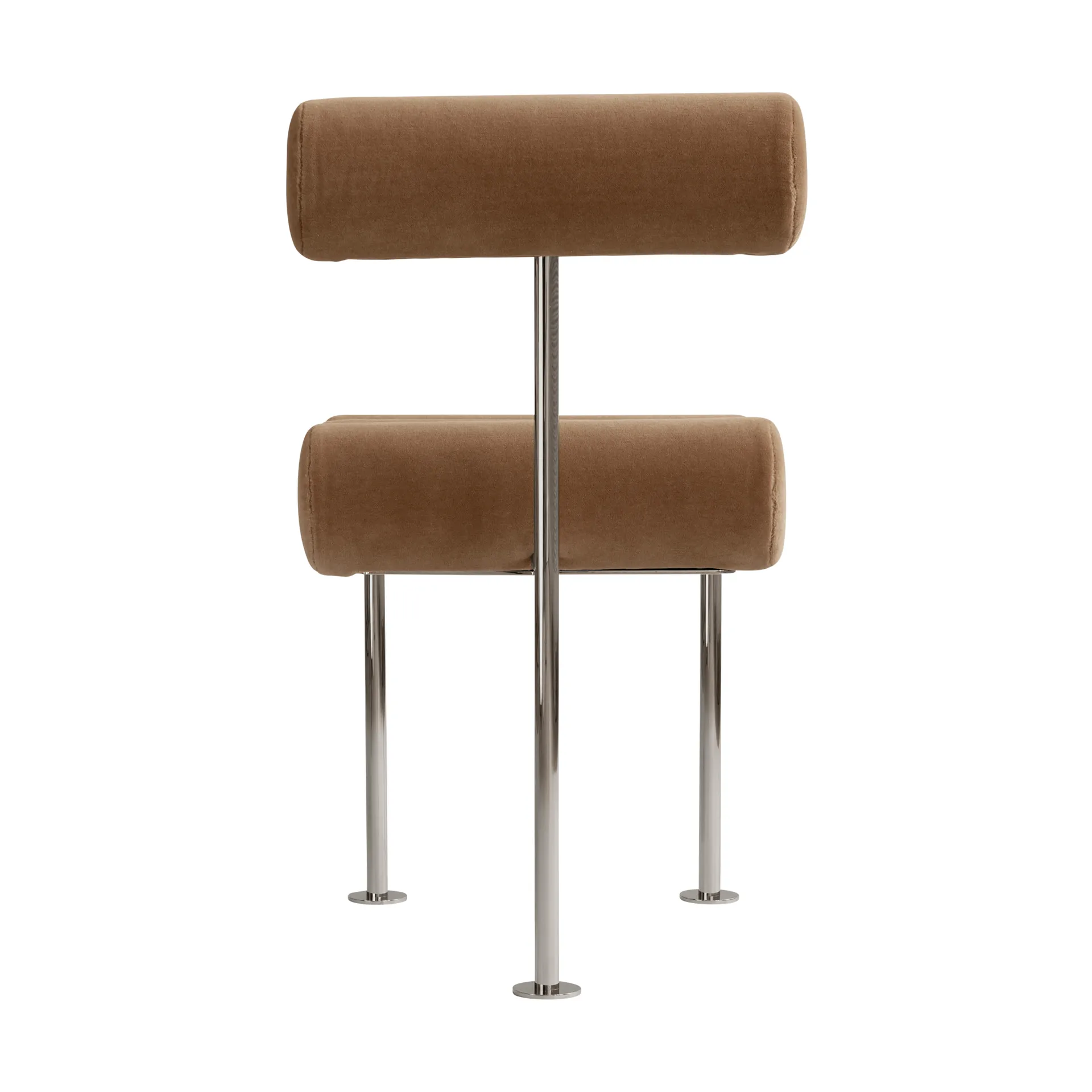 Hiro Dining Chair Stuhl, Stainless steel-desert 101 Copenhagen