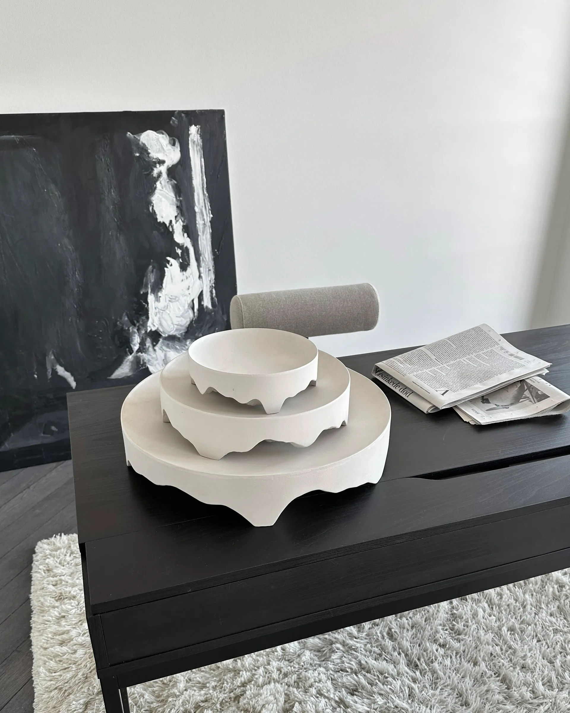 Iwa Dekorationstablett, Birch, Ø43 101 Copenhagen