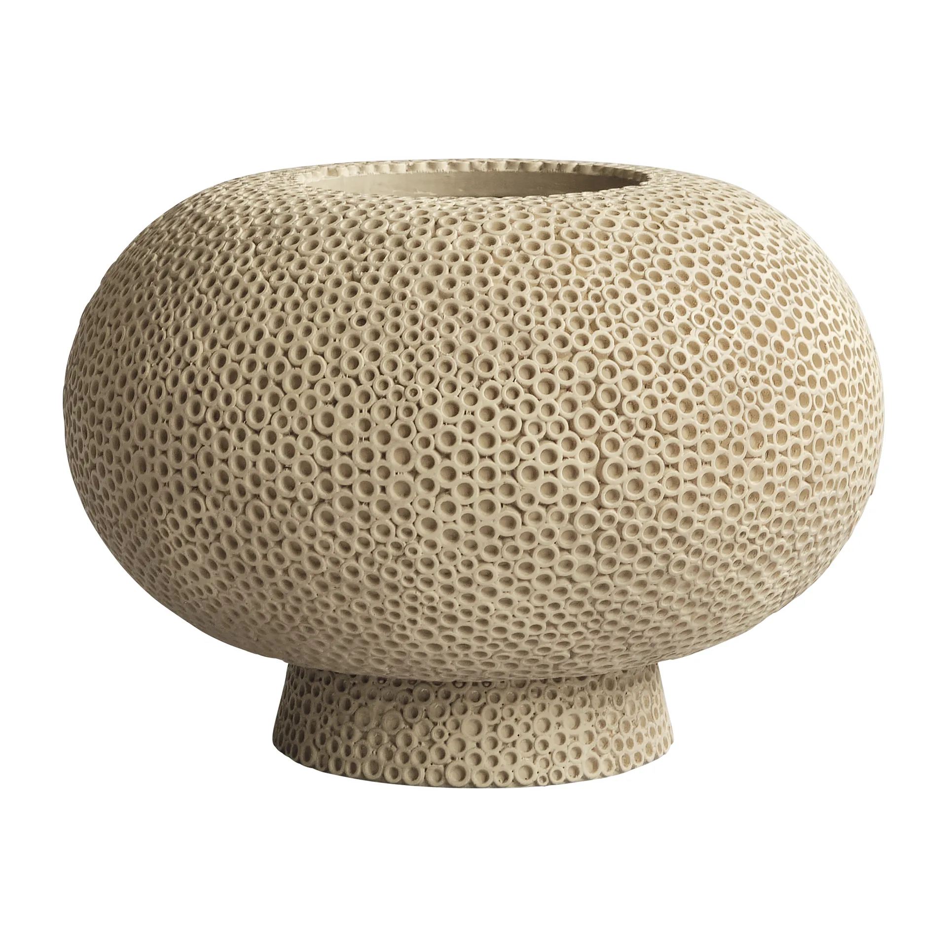 Kabin Vase Ø 35 cm, Sand 101 Copenhagen