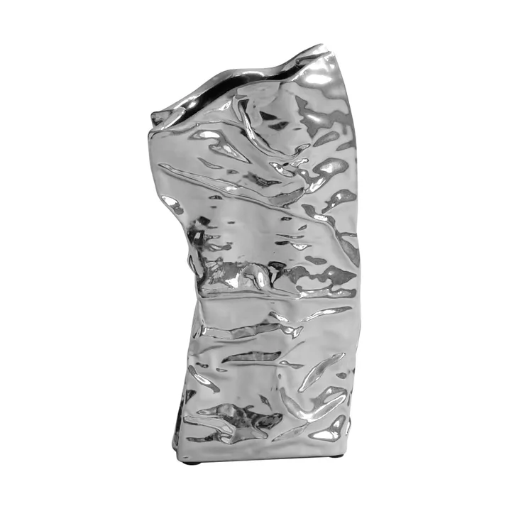 Kami Vase mini 25x13 cm - Chrome - 101 Copenhagen