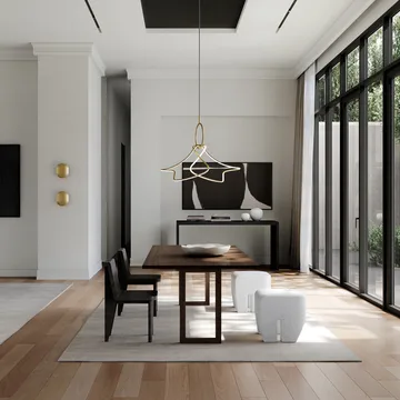 Kumo Chandelier Mini Kronleuchter - Brass - 101 Copenhagen