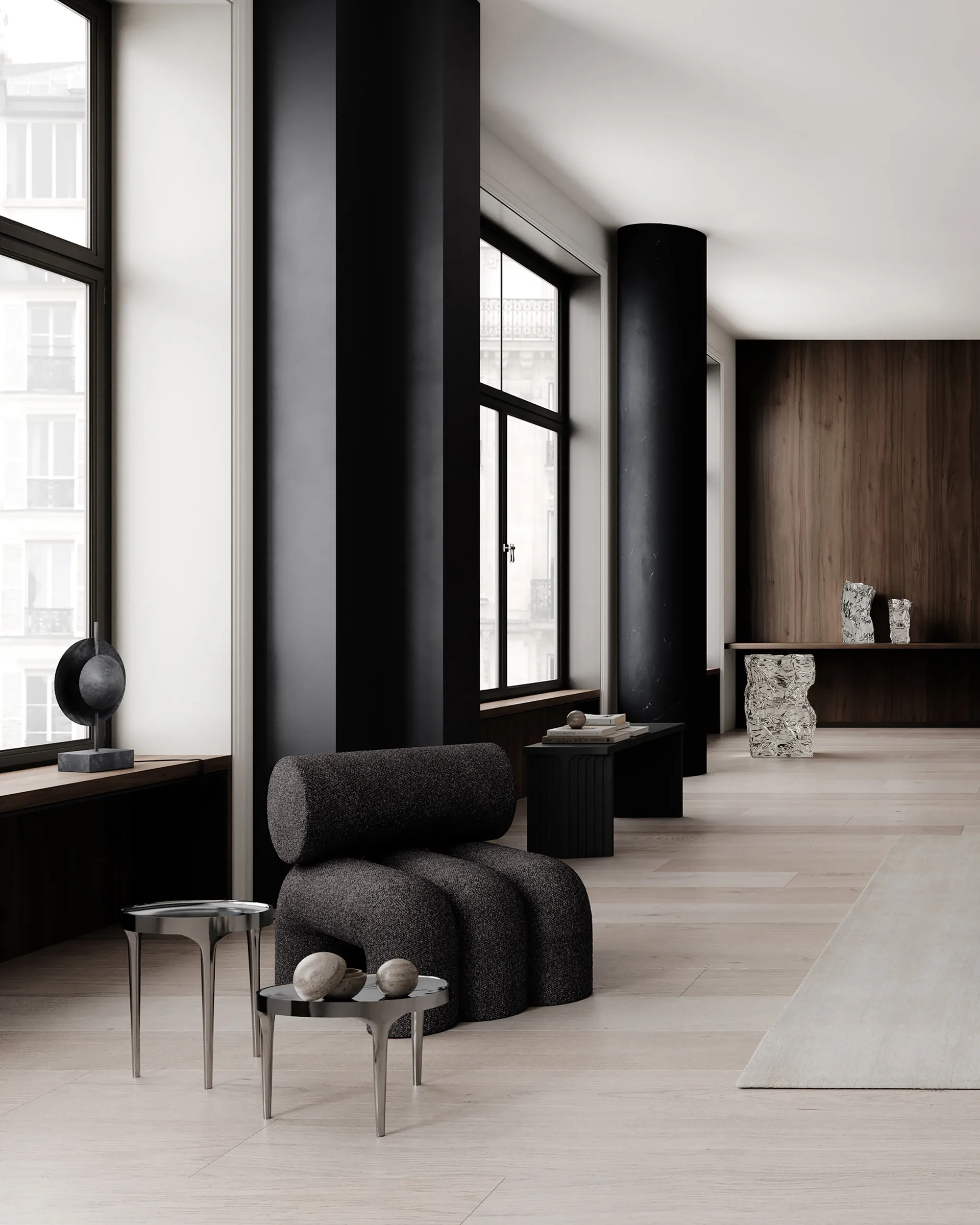 Phantom Beistelltisch, Chrome low 101 Copenhagen