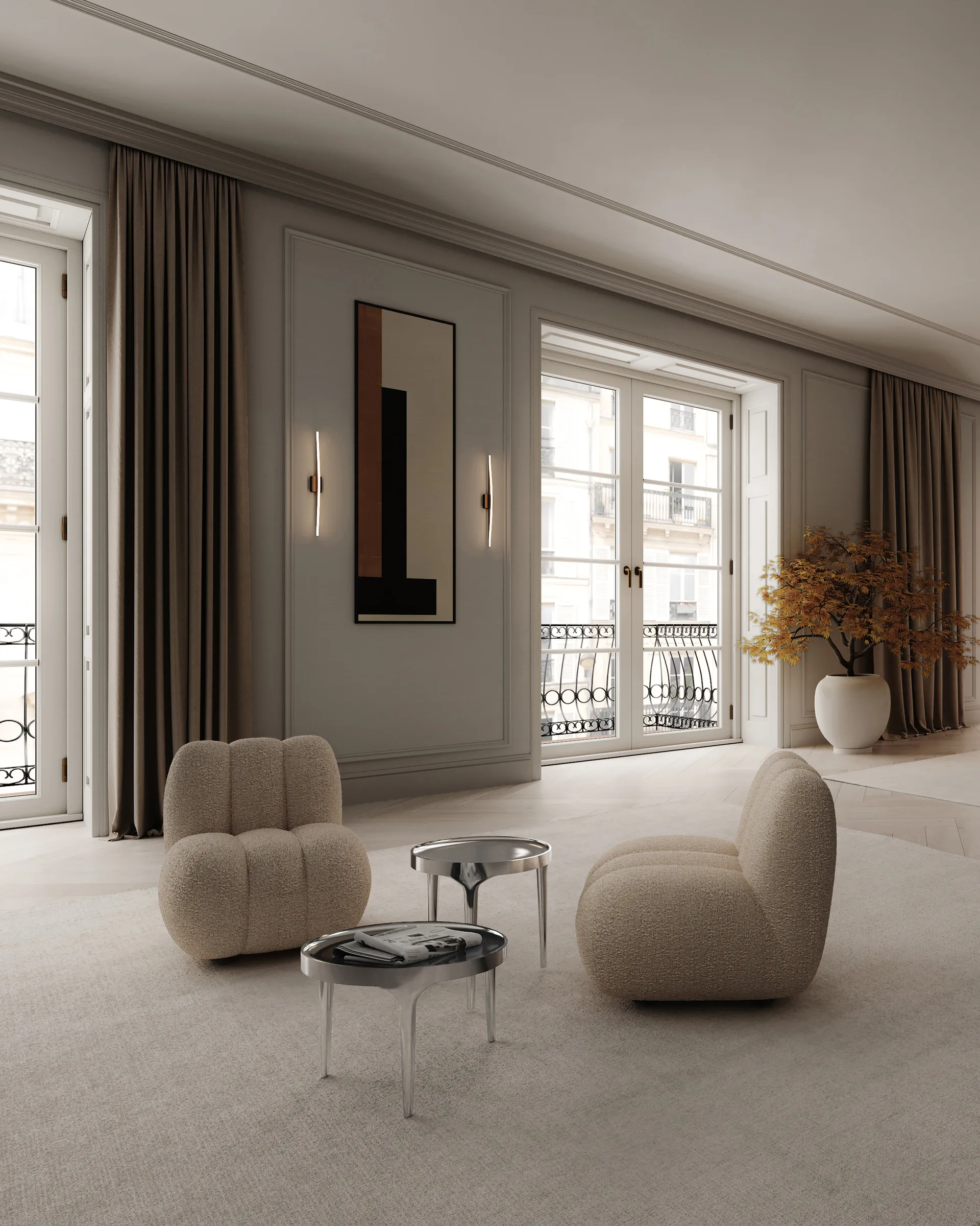 Phantom Beistelltisch, Chrome tall 101 Copenhagen