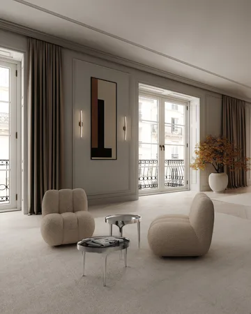 Phantom Beistelltisch - Chrome tall - 101 Copenhagen