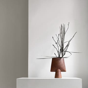 Quadratischer Sphere Mini-Vase - Terrakotta - 101 Copenhagen