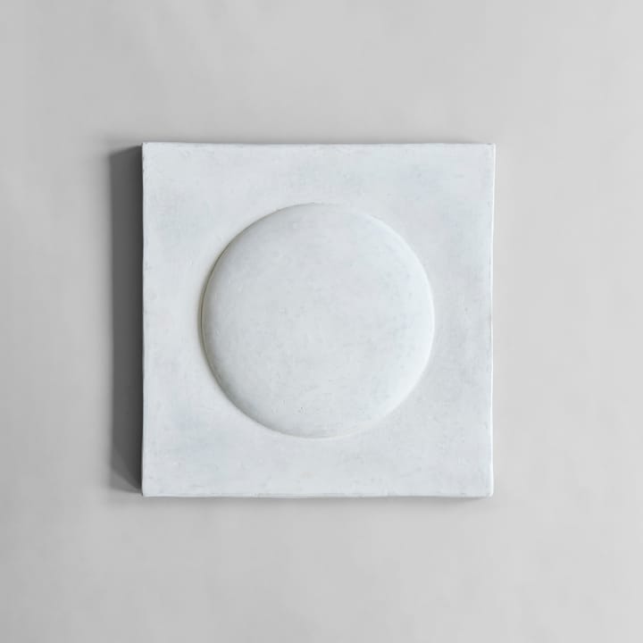Sculpt Art Shield Wanddekoration 58 x 58cm, Chalk white 101 Copenhagen