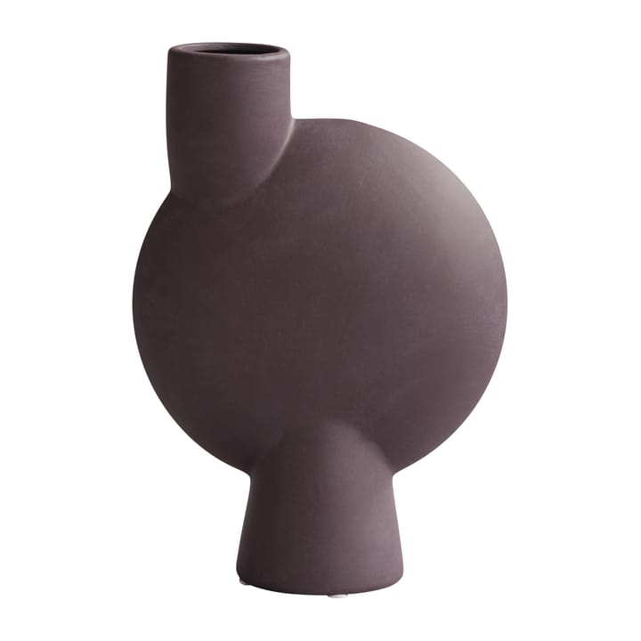 Sphere Vase Bubl Medio 18 x 26 cm, Red Mahogany 101 Copenhagen