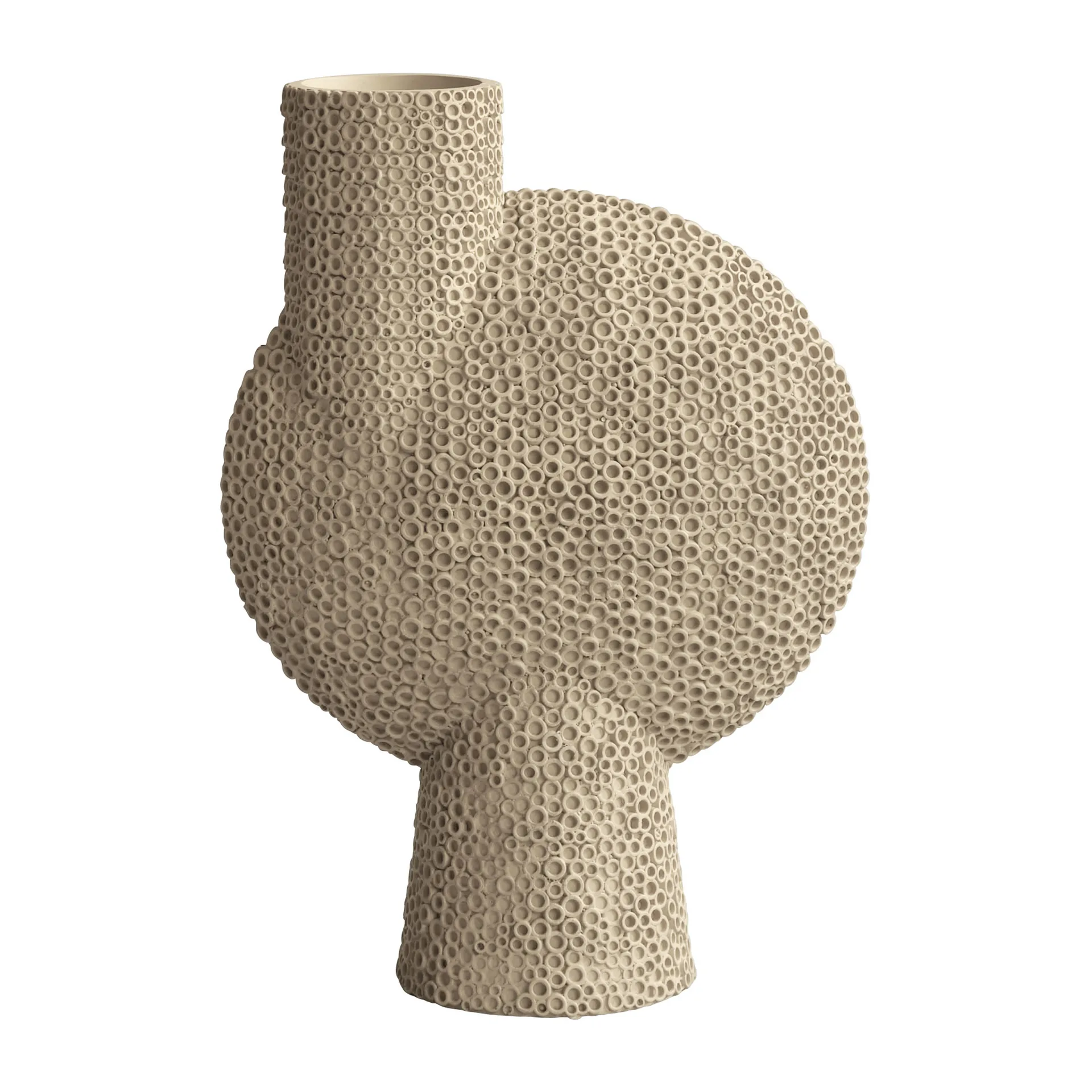 Sphere Vase Bubl Shisen big 44cm, Sand 101 Copenhagen
