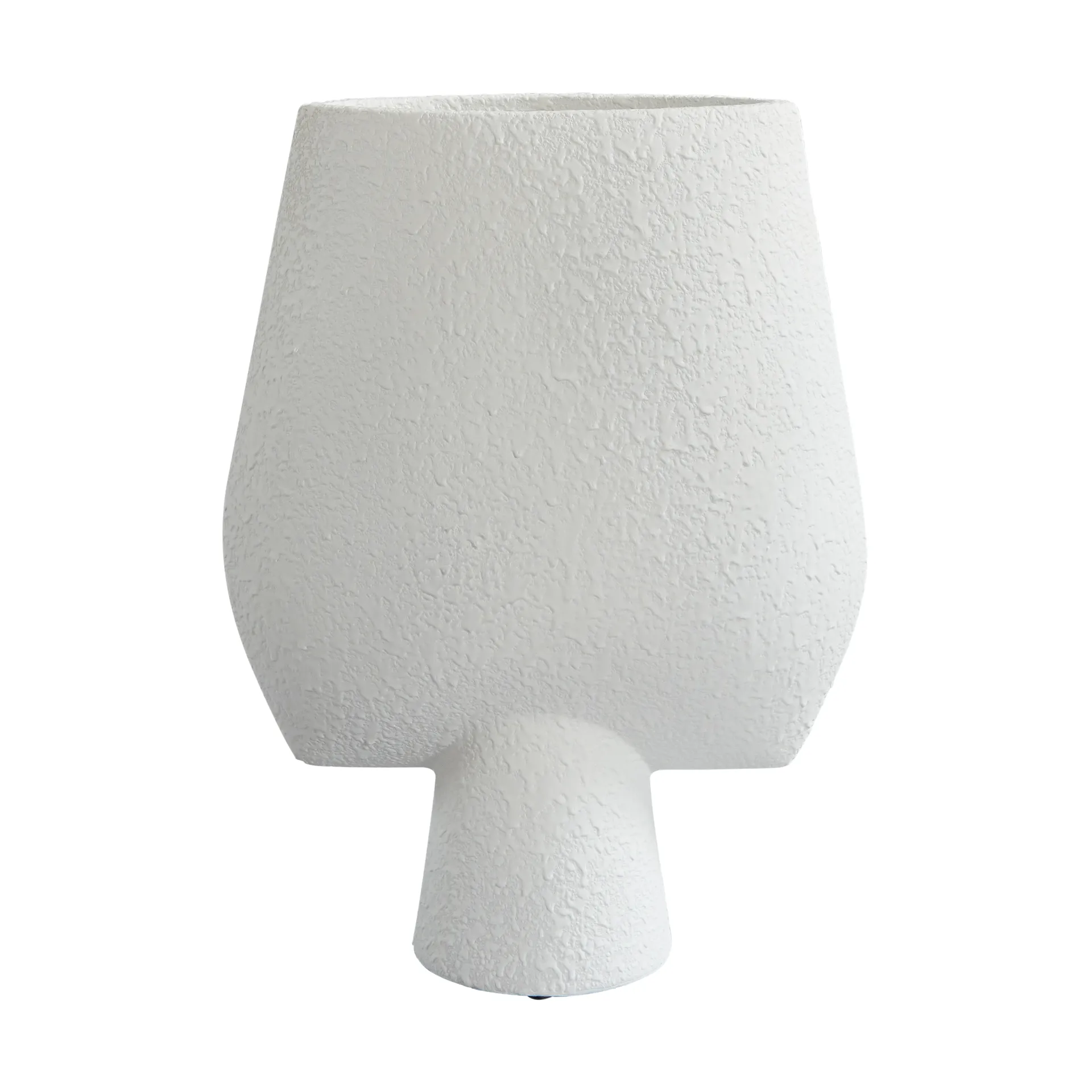 Sphere Vase Square Big Ø33 cm, Weiß 101 Copenhagen