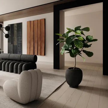 Sunao Vas Big 55 cm - Black - 101 Copenhagen