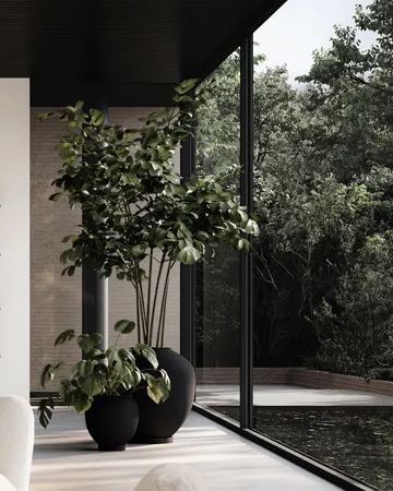 Sunao Vase medio 30 cm - Black - 101 Copenhagen