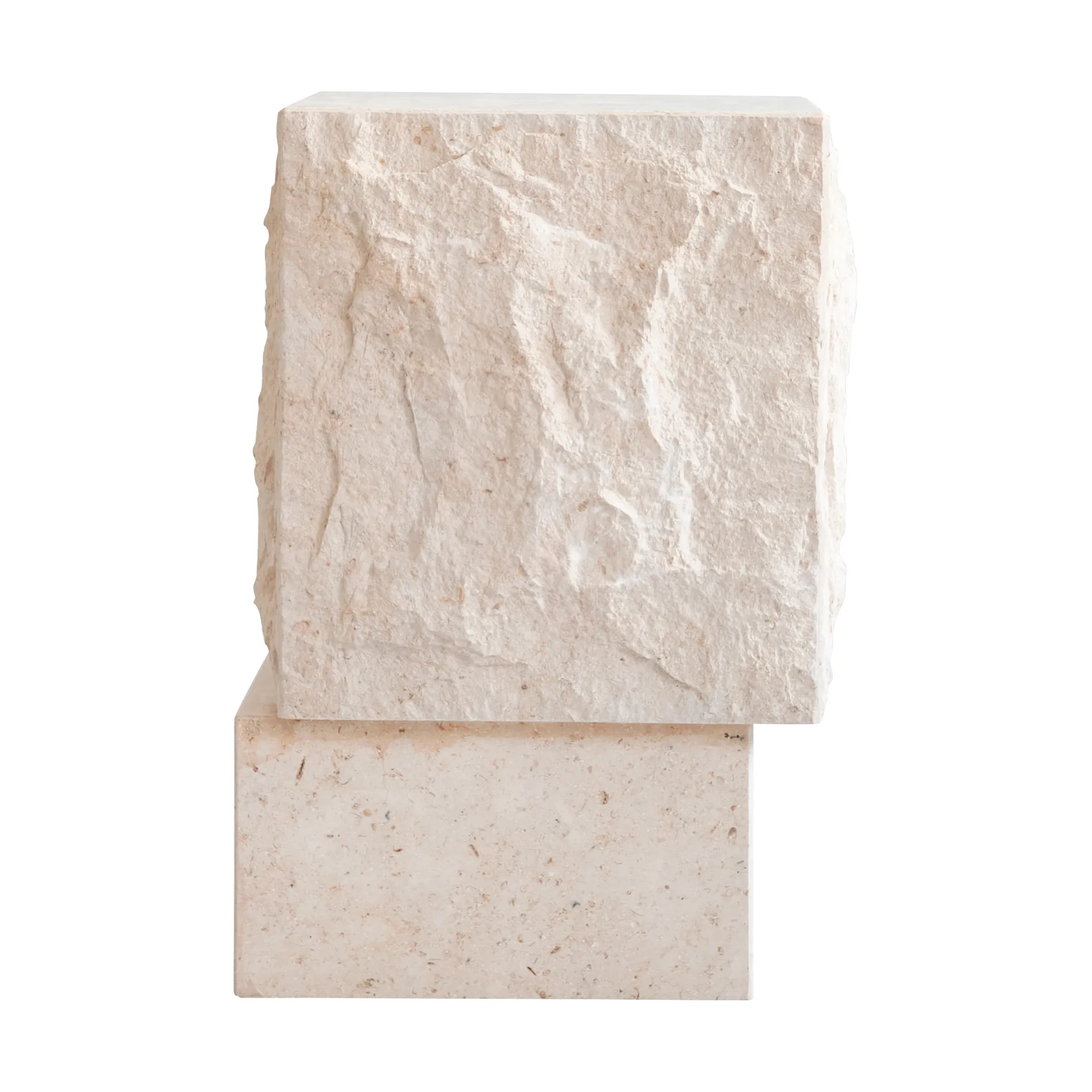 Temple Beistelltisch tall 50x33 cm, Limestone 101 Copenhagen
