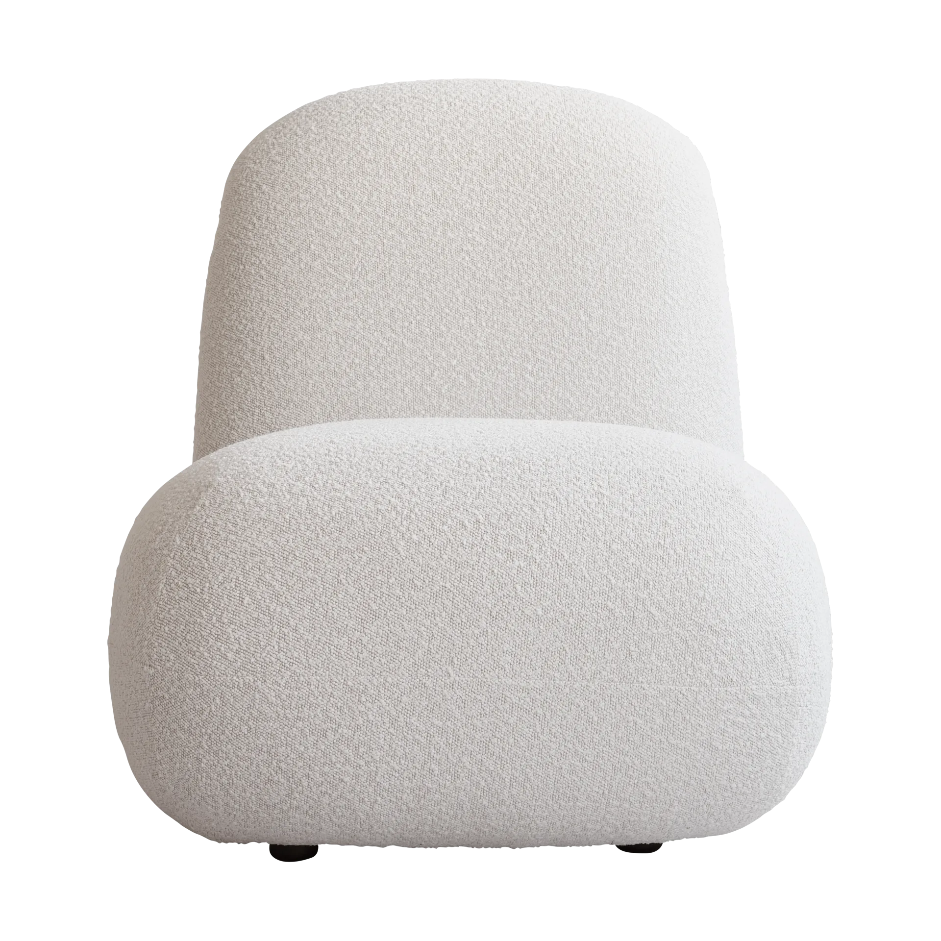 Toe Chair Flat Sessel 92x75 cm, Bouclé 101 Copenhagen