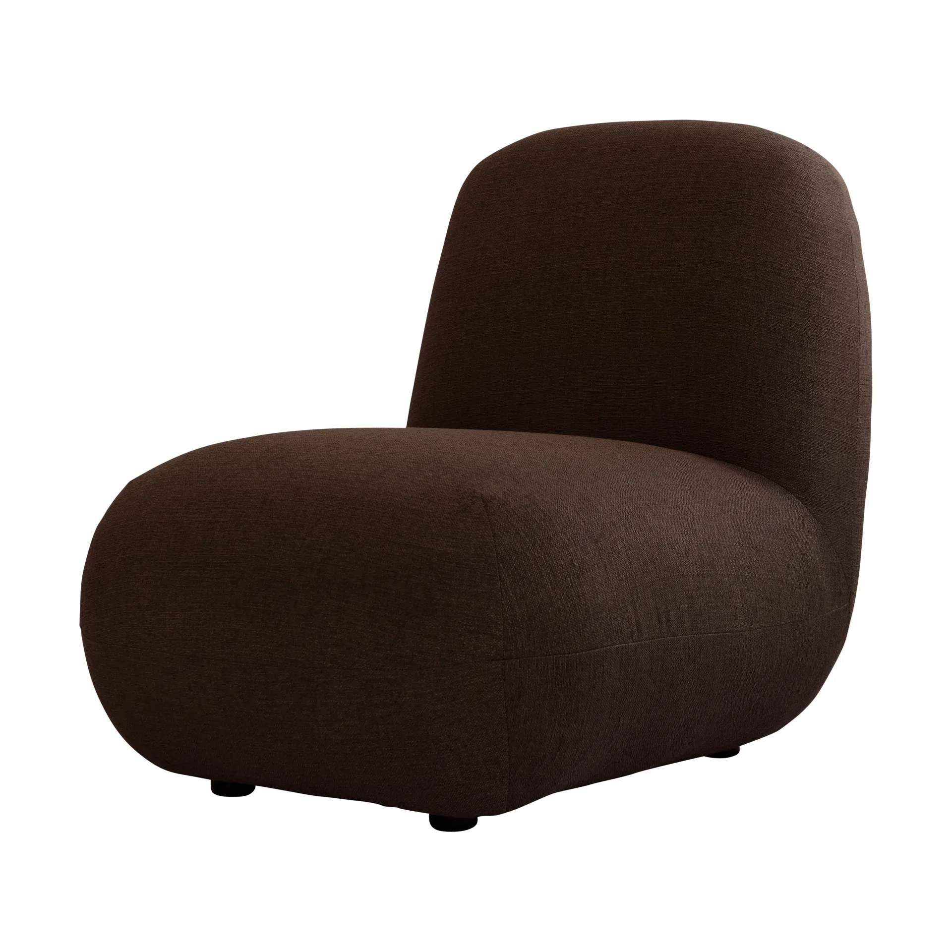 Toe Chair Flat Sessel 92x75 cm, Dark brown 101 Copenhagen