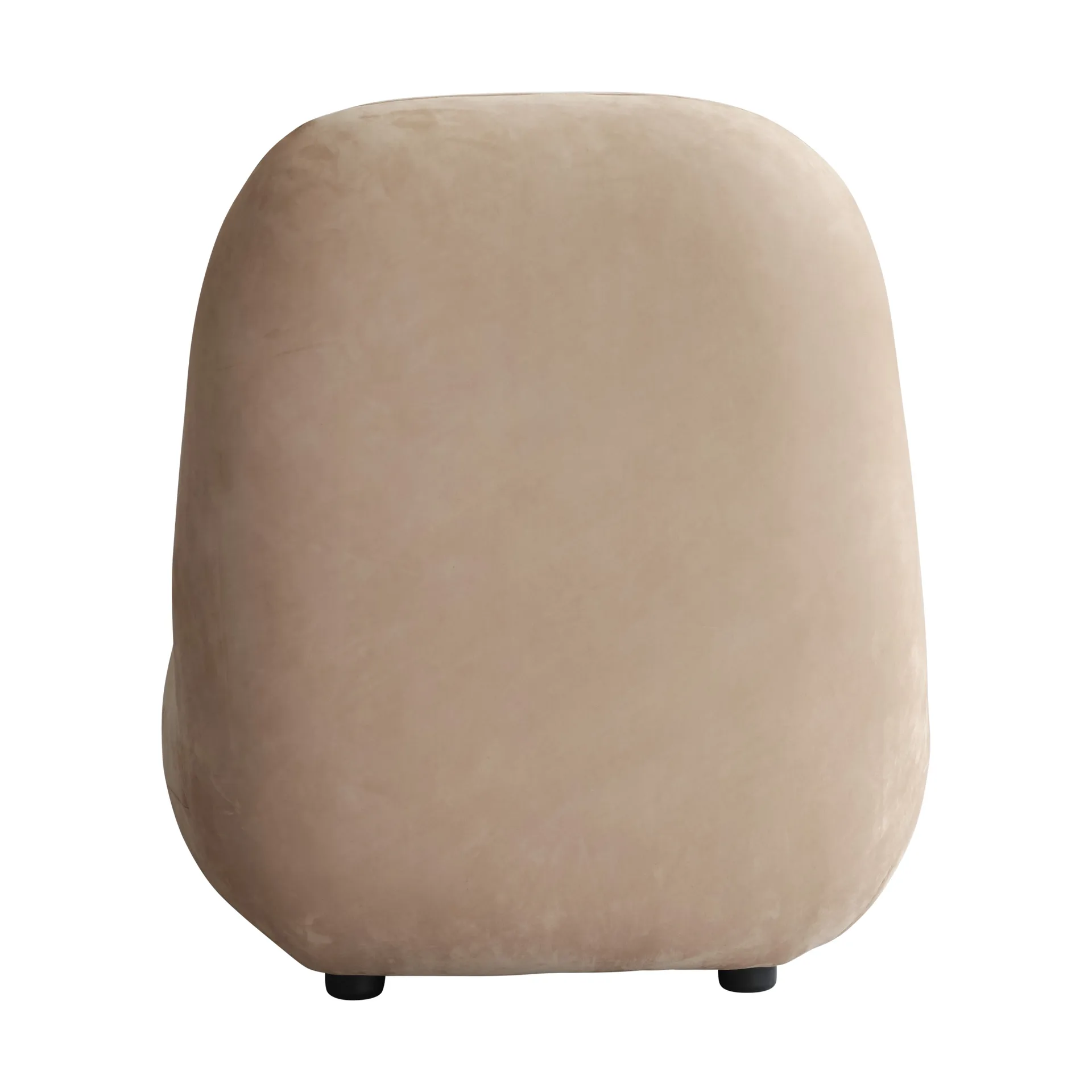 Toe Chair Flat Sessel 92x75 cm, Nubukleder 101 Copenhagen