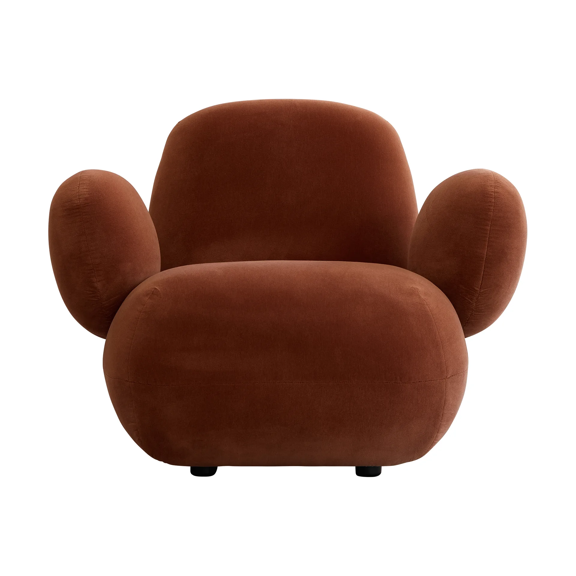 Toe Chair Flat Sessel 92x75 cm, Rust 101 Copenhagen