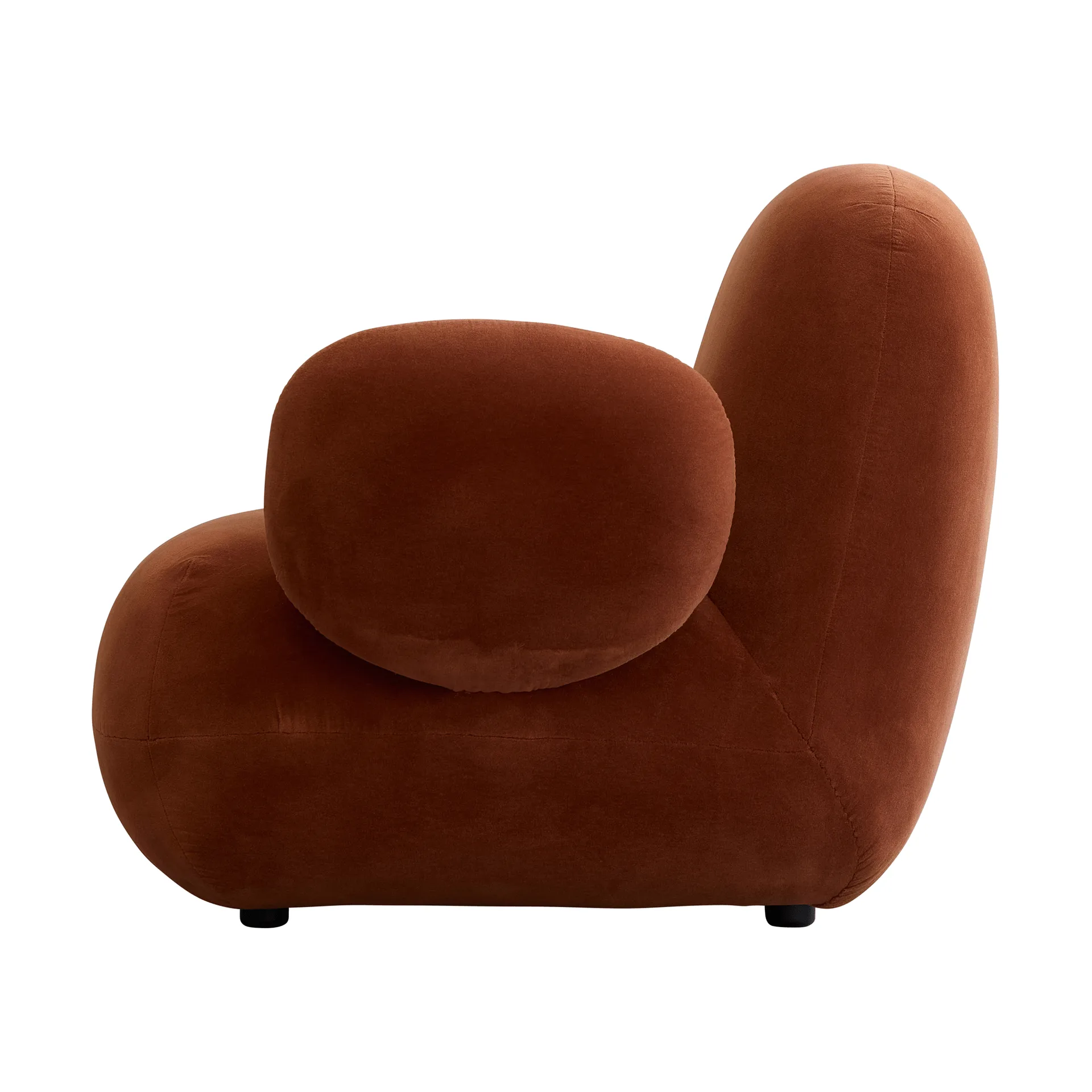 Toe Chair Flat Sessel 92x75 cm, Rust 101 Copenhagen