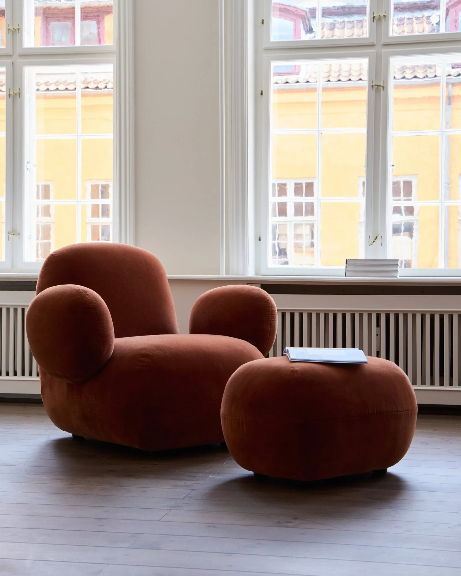Toe Chair Flat Sessel 92x75 cm, Rust 101 Copenhagen