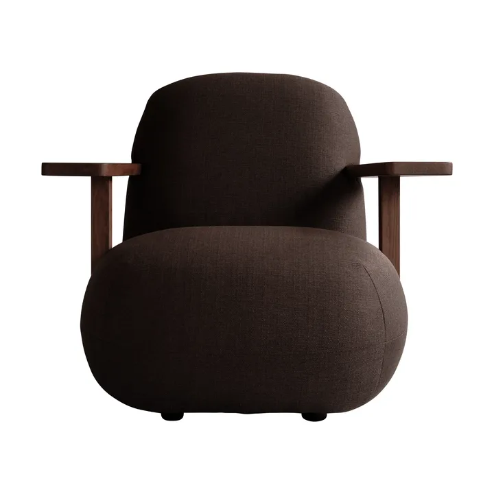 Toe chair Sessel mit Armlehnen - Classic brown oak-dark brown - 101 Copenhagen