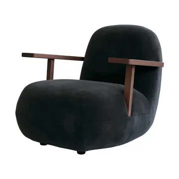 Toe chair Sessel mit Armlehnen - Classic brown oak-peat - 101 Copenhagen