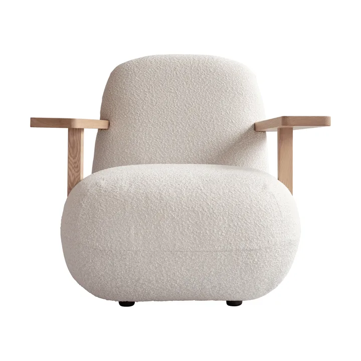 Toe chair Sessel mit Armlehnen - Natural oak-off white - 101 Copenhagen