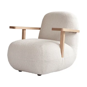Toe chair Sessel mit Armlehnen - Natural oak-off white - 101 Copenhagen