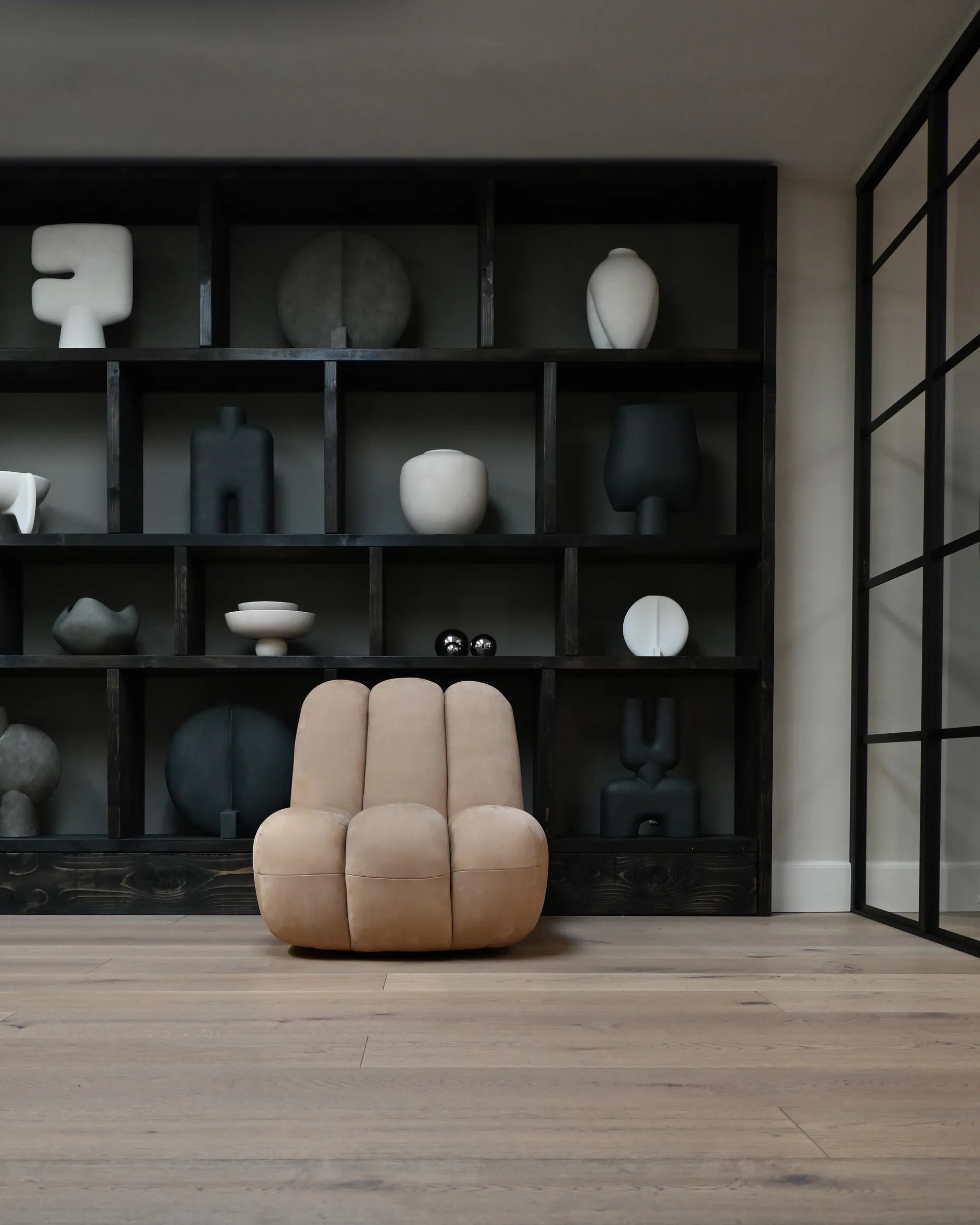 Toe Lounge-Sessel, Nubukleder 101 Copenhagen