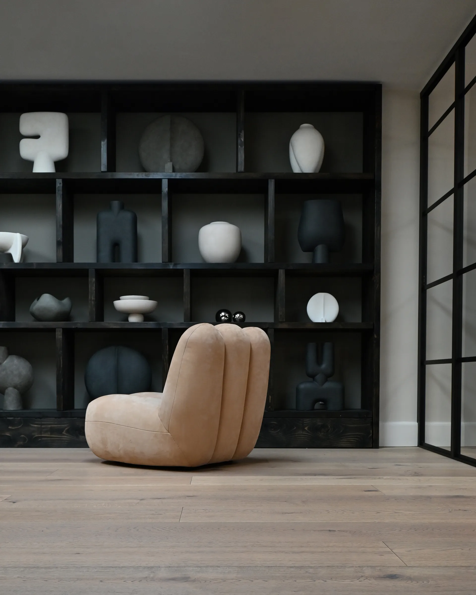 Toe Lounge-Sessel, Nubukleder 101 Copenhagen