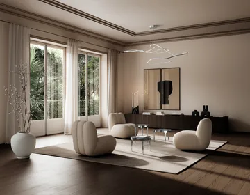 Toe Loungesessel bouclé - Smoked sand - 101 Copenhagen